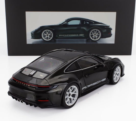 Norev 2024 Porsche 911 992 S/T Olive Green 1:18 DEALER EDITION
