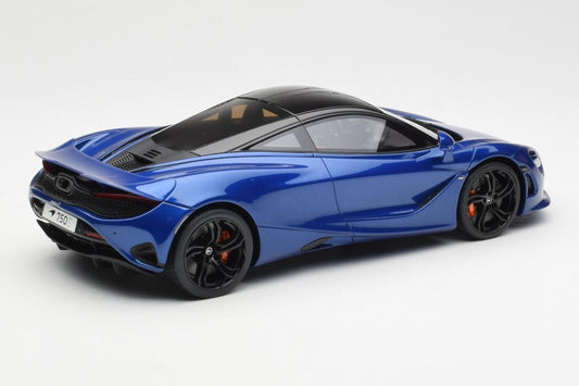 GT Spirit 2023 Mclaren 750S Aurora Blue 1:18