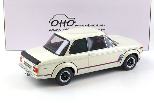 Otto 1973 BMW 2002 Turbo Chamonix White 1:12