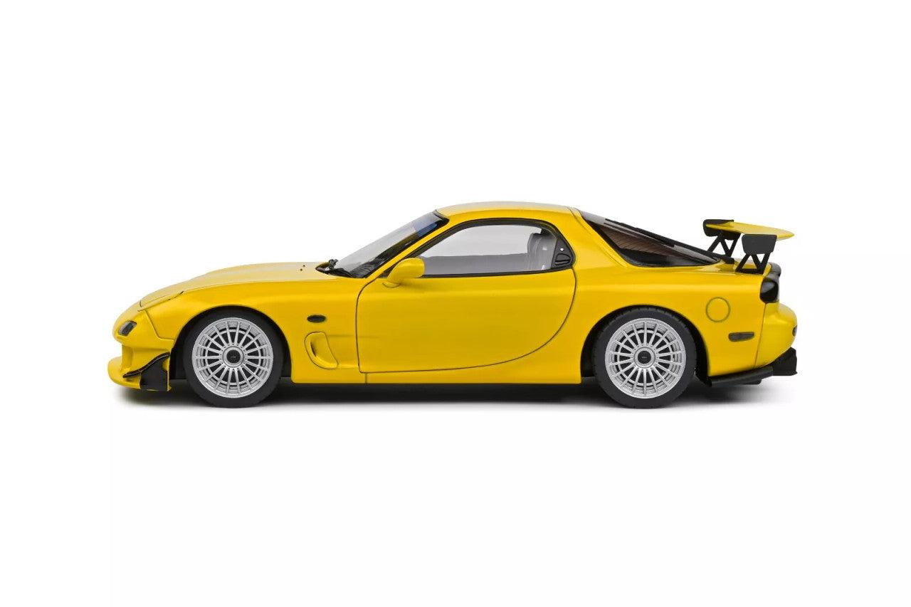Solido 1994 Mazda RX7 FD RS Streetfighter Yellow 1:18