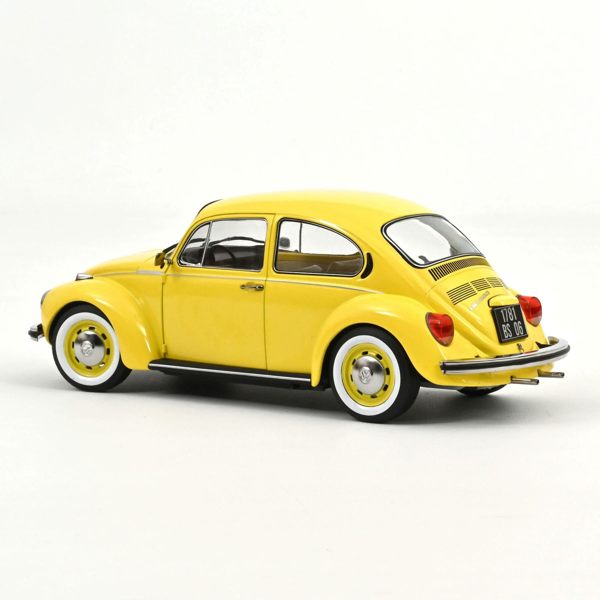 Norev 1973 VW Beetle (Bug) 1303 Pastel Yellow 1:18