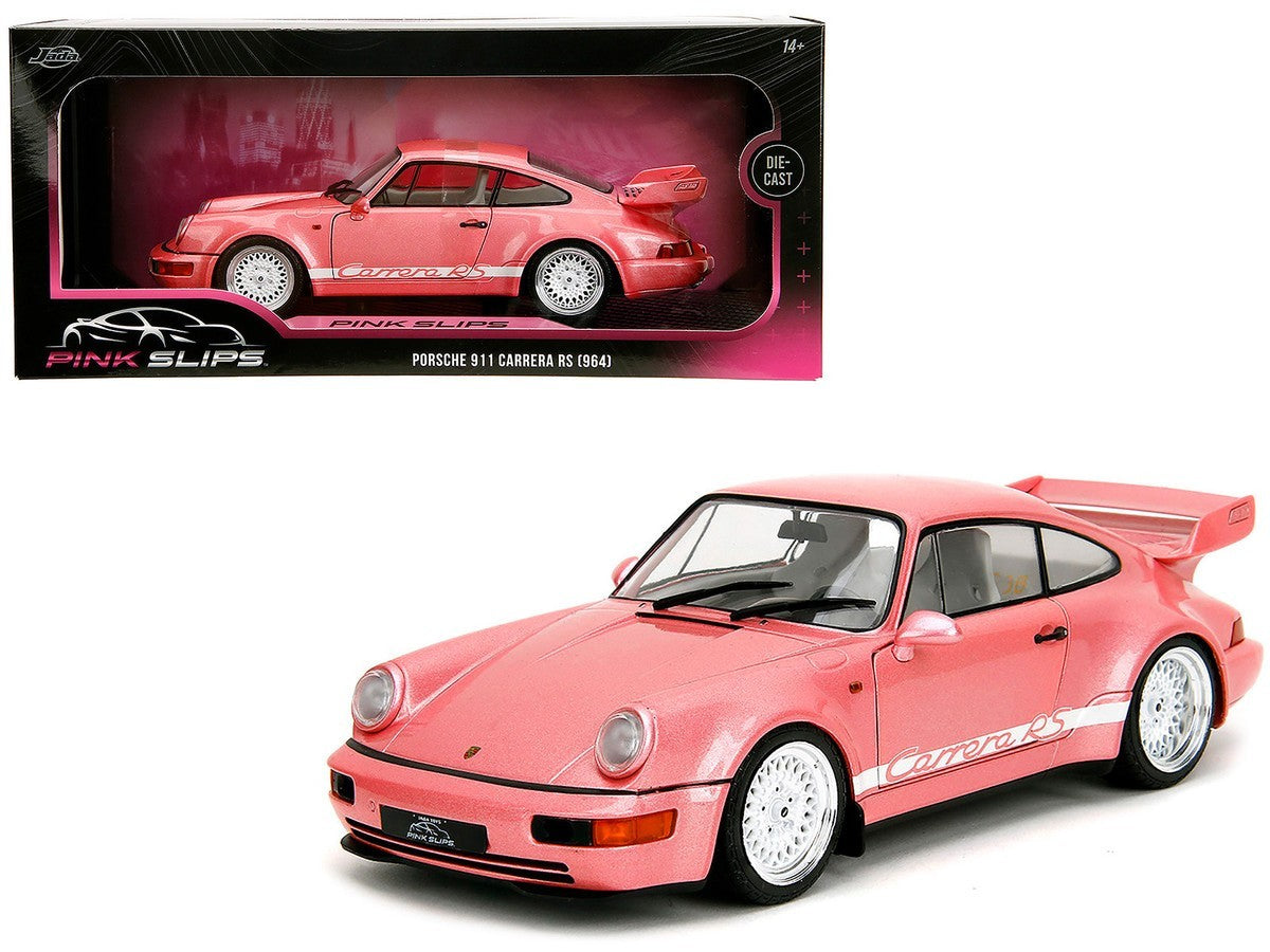 Jada Pink Slips Porsche 911 964 Carrera RS Pink Metallic 1:18