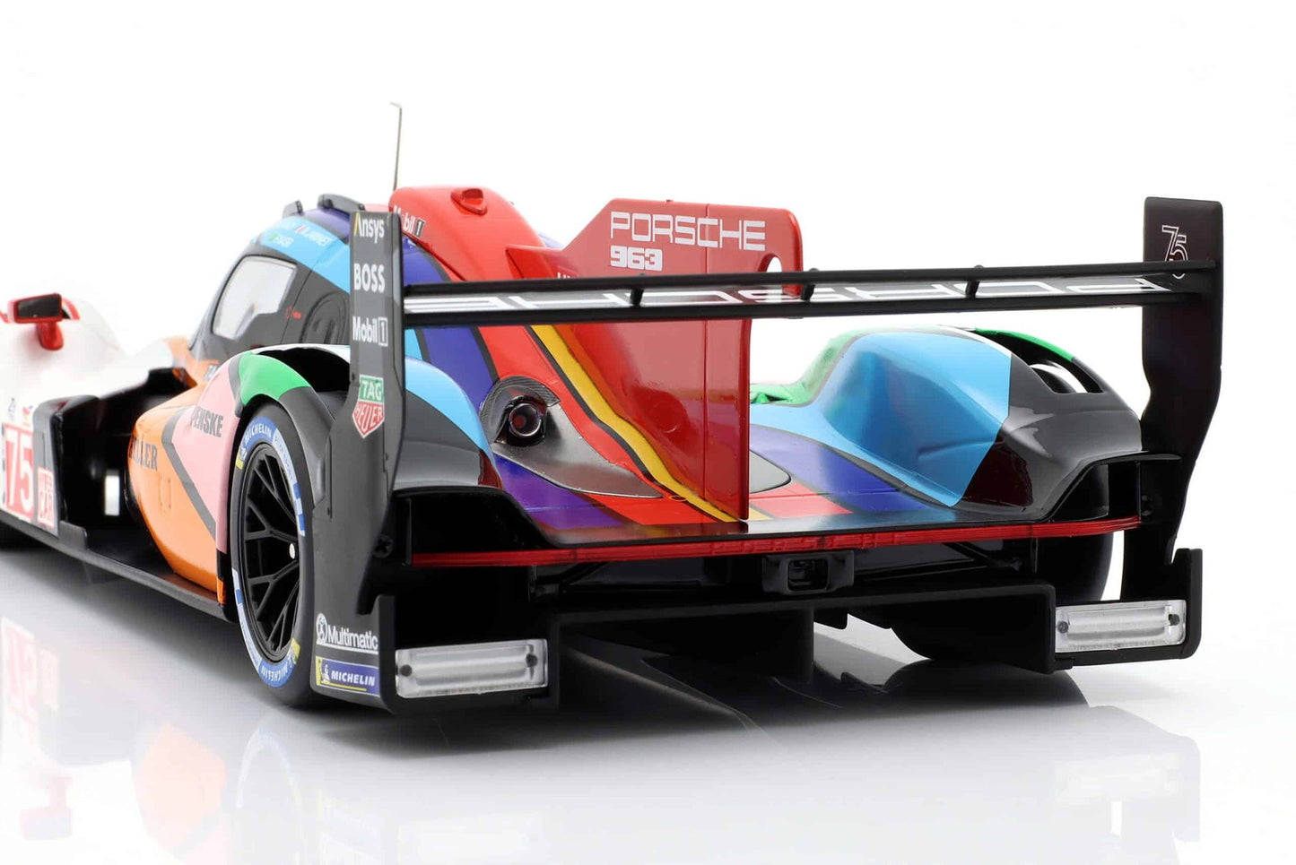 Ixo Porsche 963 LMDh #75 Penske Motorsports 24hr Le Mans 2023 1:18