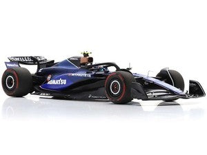 Spark-Model Williams F1 Team FW46 #2 Blue L. Sargeant Bahrain GP 2024 1:18