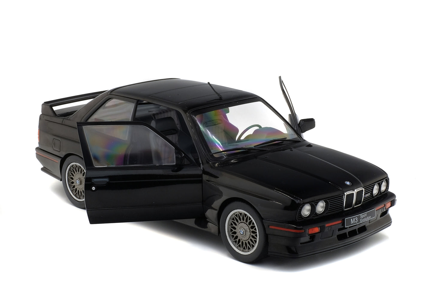 Solido 1990 BMW E30 M3 Sport EVO Black 1:18