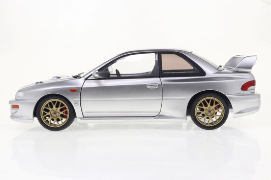 Solido 1998 Subaru Impreza 22B Silver 1:18