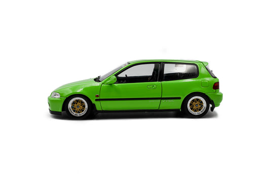 Solido 1991 Honda Civic EG6 Hatchback Solido Works Green 1:18