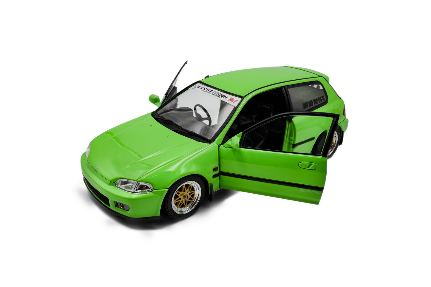 Solido 1991 Honda Civic EG6 Hatchback Solido Works Green 1:18