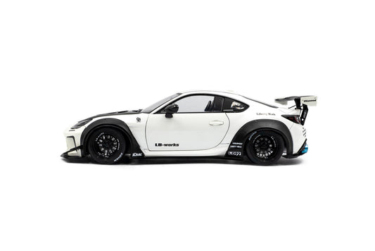 Solido 2024 Toyota GR86 LBWK Body Kit Pearl White 1:18