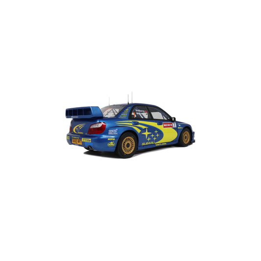 Otto 2003 Subaru Impreza WRC S9 No 7 Winner Wales Ralley 2003 Blue 1:12