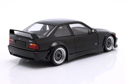 Werk83 1993 BMW M3 E36 GTR Plain Body Version Black 1:18