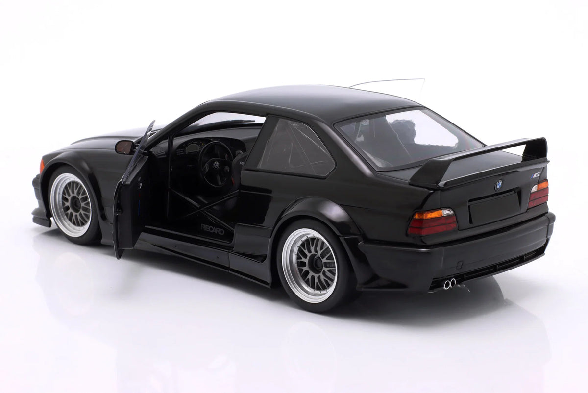 Werk83 1993 BMW M3 E36 GTR Plain Body Version Black 1:18