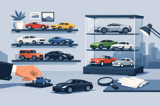How to Display Model Cars Like a Collector