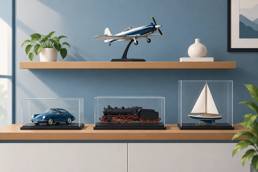 How to Display Scale Models Without Clutter