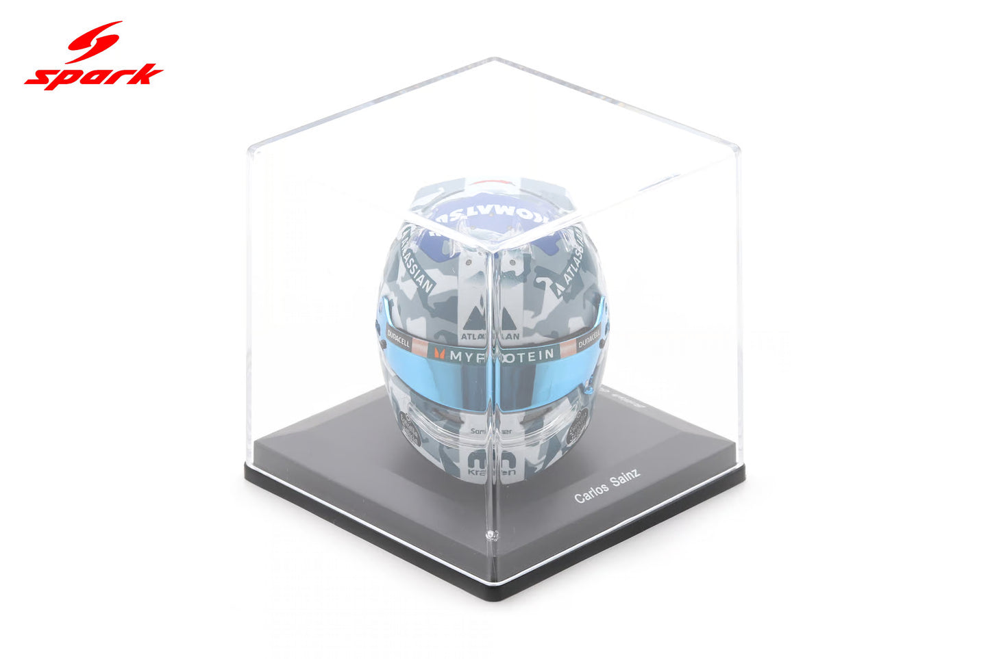 Spark-Model Williams Racing F1 Team Carlos Sainz Helmet British GP 2025 1:5