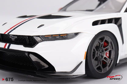 Topspeed 2025 Ford Mustang GTD Spirit of America Performance White 1:18