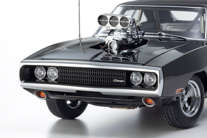 Kyosho 1970 Dodge Charger R/T "Fast & the Furious" Black 1:18