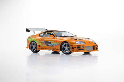 Kyosho 1993 Toyota Supra MK4 (A80) "Fast & the Furious" Orange Pearl 1:18