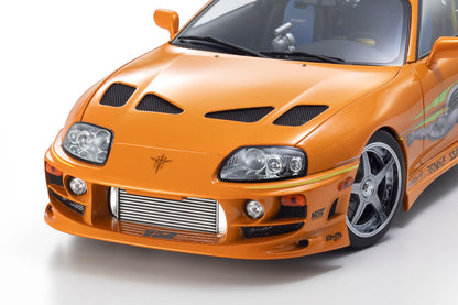 Kyosho 1993 Toyota Supra MK4 (A80) "Fast & the Furious" Orange Pearl 1:18