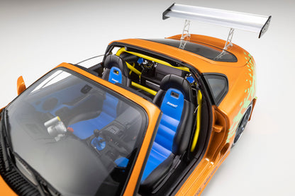 Kyosho 1993 Toyota Supra MK4 (A80) "Fast & the Furious" Orange Pearl 1:18