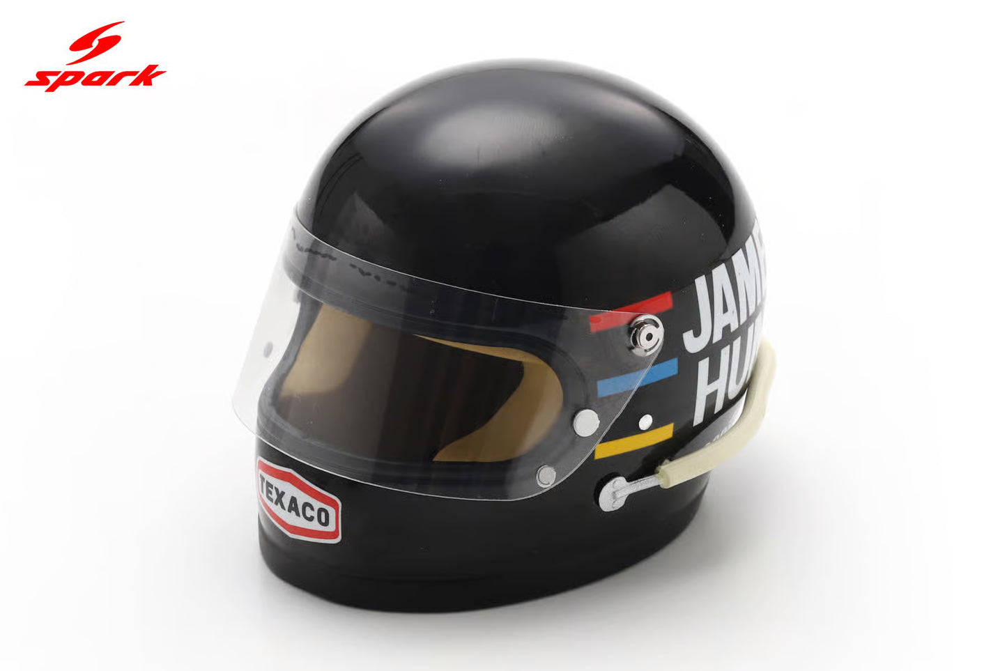 Spark-Model Mclaren F1 Team James Hunt Helmet Formula 1 World Chamption 1976 1:5
