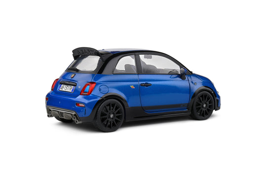 Solido 2022 Fiat 695 (500) Abarth Tribute 131 Rally Blue 1:18