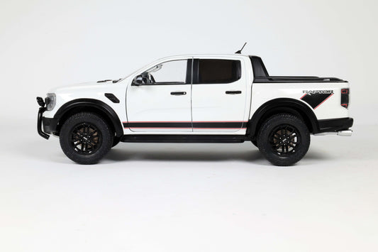 Solido 2024 Ford Ranger Raptor Crew Cab Pickup Truck Ice White 1:18