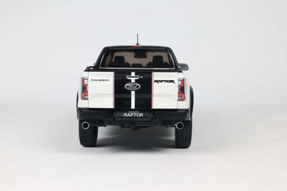 Solido 2024 Ford Ranger Raptor Crew Cab Pickup Truck Ice White 1:18