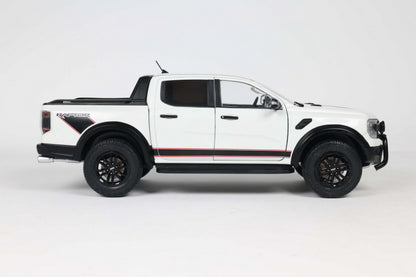 Solido 2024 Ford Ranger Raptor Crew Cab Pickup Truck Ice White 1:18