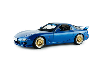 Solido 1999 Mazda RX7 FD3RS Innocent Blue Mica 1:18