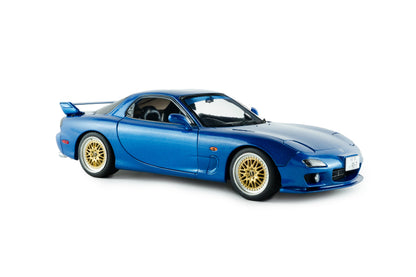 Solido 1999 Mazda RX7 FD3RS Innocent Blue Mica 1:18