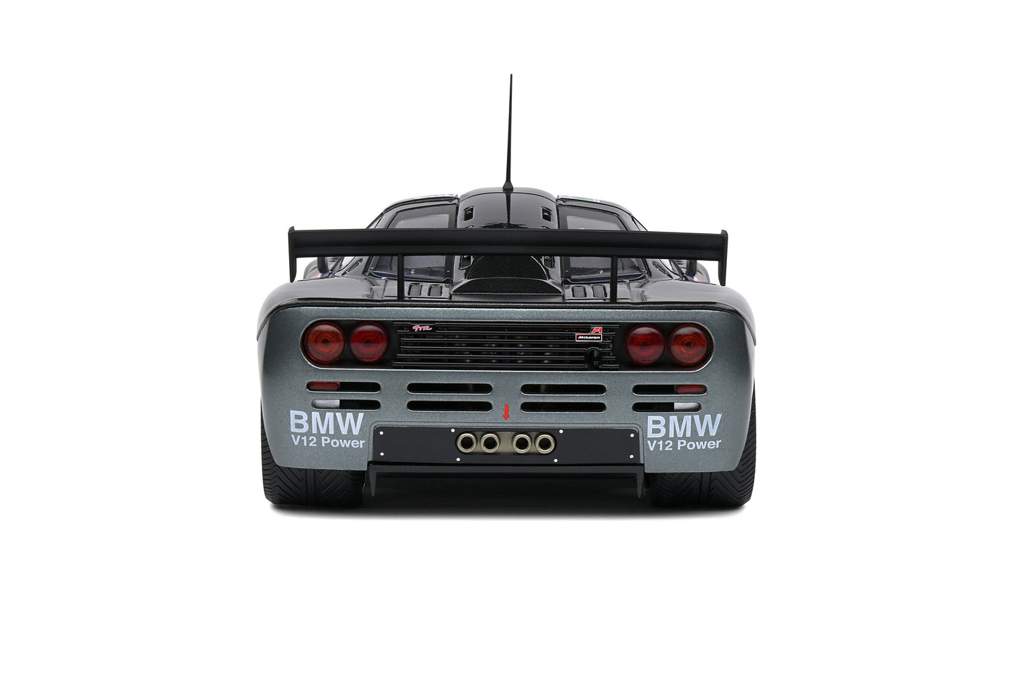 Solido Mclaren F1 GTR 6.1L V12 Short Tail Ueno Clinic #59 Winner Le Mans 1995 Black 1:18