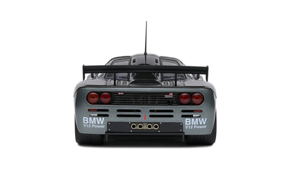 Solido Mclaren F1 GTR 6.1L V12 Short Tail Ueno Clinic #59 Winner Le Mans 1995 Black 1:18
