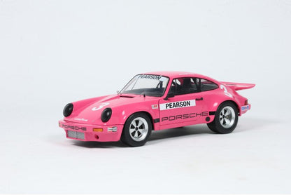 Solido Porsche 911 RS 3.0L #3 IROC Daytona 1974 Pearson Pink 1:18
