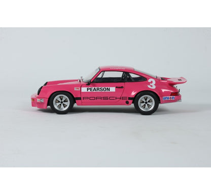 Solido Porsche 911 RS 3.0L #3 IROC Daytona 1974 Pearson Pink 1:18