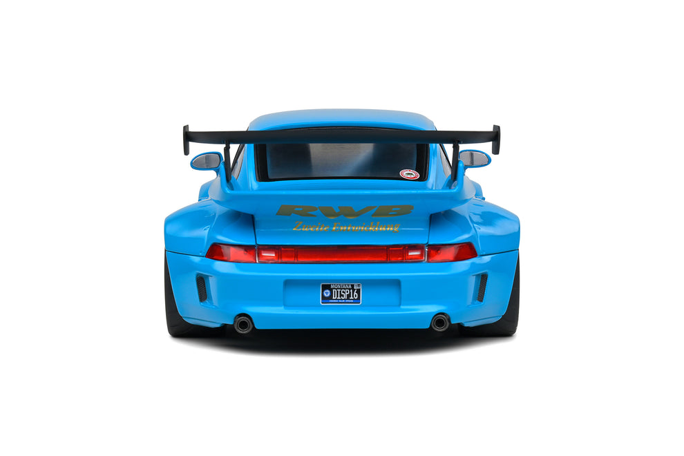 Solido 2018 Porsche 993 RWB Bodykit Shingen Blue 1:18 – STM Diecast