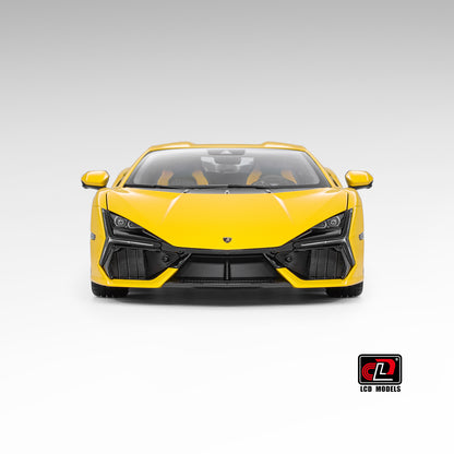 LCD 2024 Lamborghini Revuelto Yellow 1:18