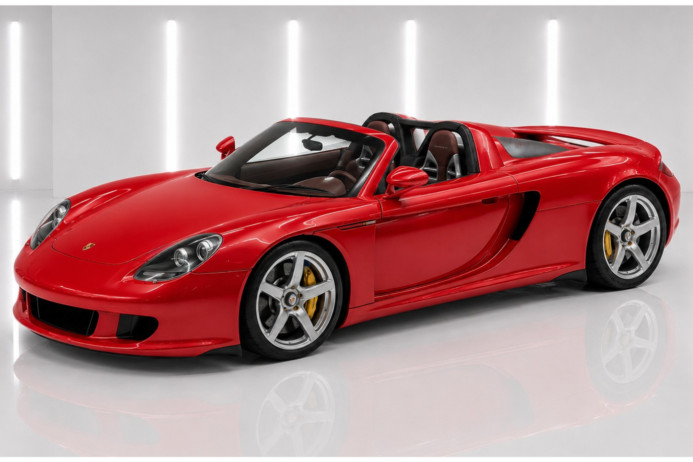 Minichamps 2003 Porsche Carrera GT Guards Red 1:18