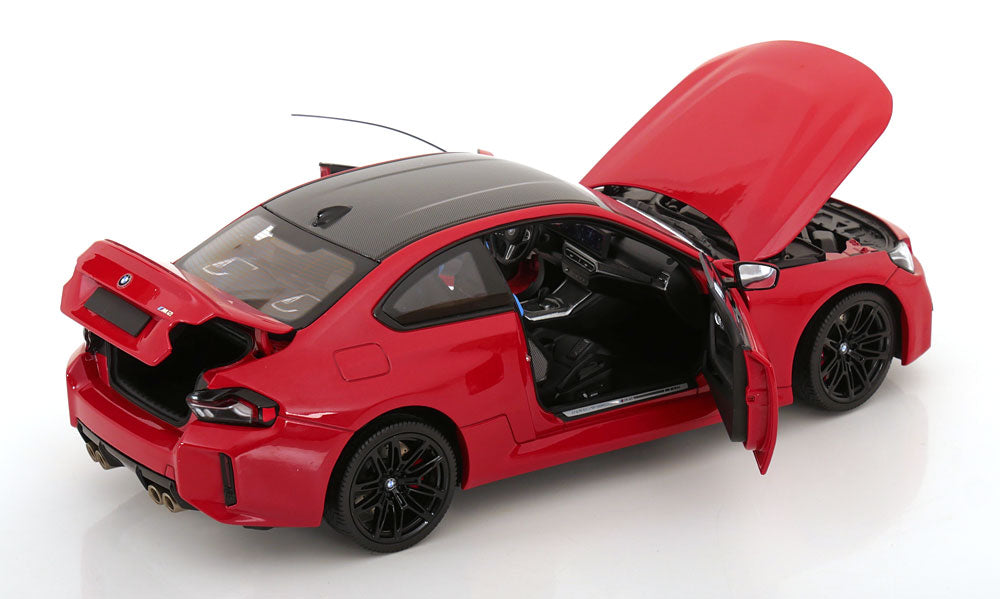Minichamps 2023 BMW M2 (G87) Red Metallic 1:18