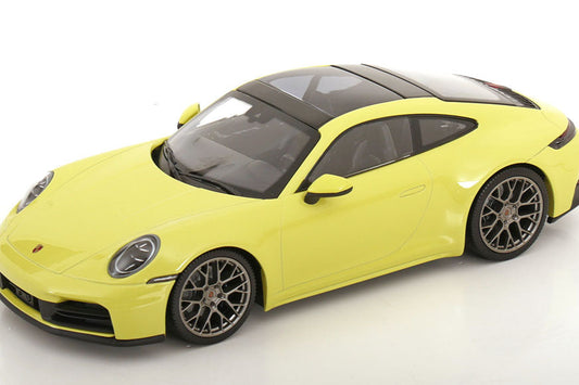 Minichamps 2025 Porsche 911 992.2 Carrera Cartagena Yellow Metallic 1:18