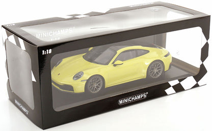 Minichamps 2025 Porsche 911 992.2 Carrera Cartagena Yellow Metallic 1:18
