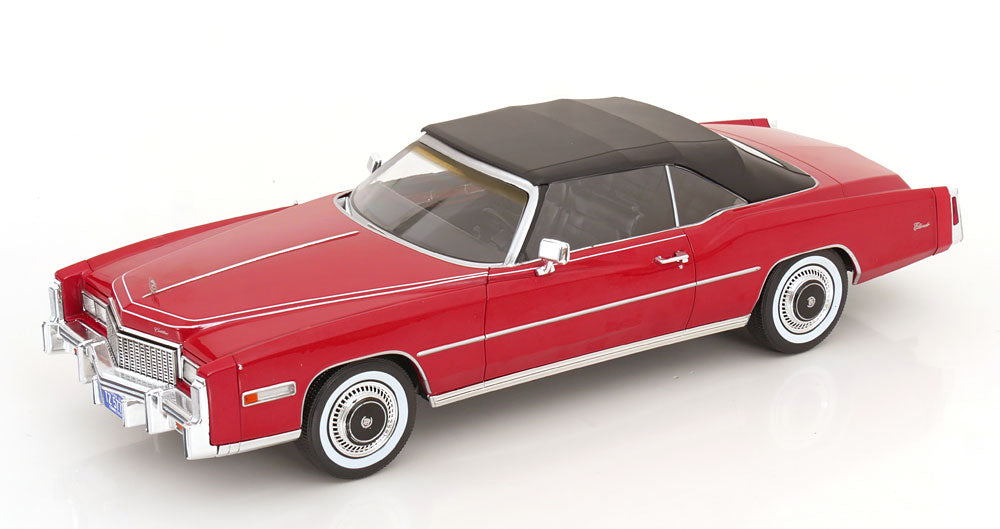 MCG 1976 Cadillac Eldorado Convertible Red 1:18