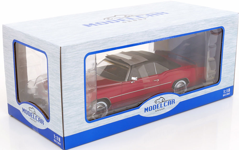 MCG 1976 Cadillac Eldorado Convertible Red 1:18 – STM Diecast