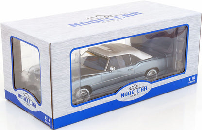 MCG 1976 Cadillac Eldorado Convertible Light Blue Metallic 1:18