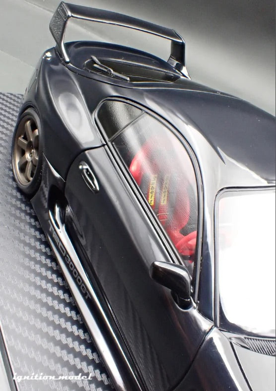 Ignition-Model Toyota Supra Mk4 (A80) TRD 3000GT Black 1:18
