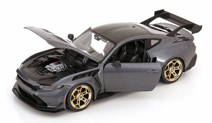 Maisto 2024 Ford USA Mustang GTD 5.2L V8 Coupe Grey 1:18