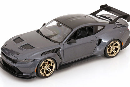 Maisto 2024 Ford USA Mustang GTD 5.2L V8 Coupe Grey 1:18