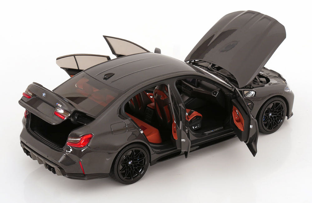 Minichamps 2024 BMW M3 (G80) Grey Metallic 1:18