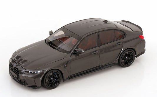 Minichamps 2024 BMW M3 (G80) Grey Metallic 1:18