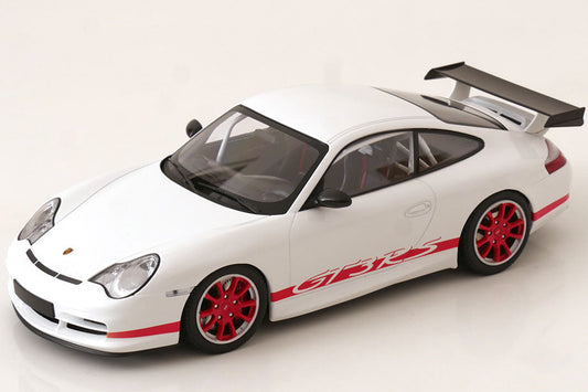 Minichamps 2002 Porsche 911 996 GT3 RS White w/ Red Deco 1:18
